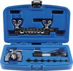 Bgs Technic Dubbele felsgereedschapset met pijpsnijder 10-de, Verzenden, Nieuw