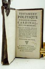 Armand du Plessis / Cardinal de Richelieu - Testament, Antiek en Kunst