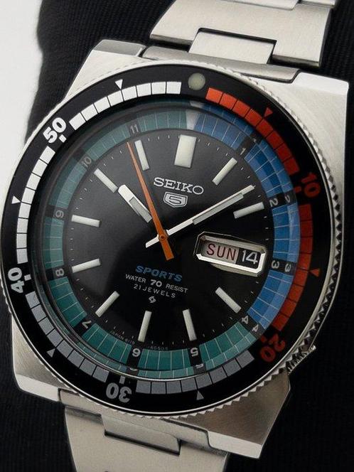 Seiko - Regatta Automatic Rally Sport - Zonder Minimumprijs, Handtassen en Accessoires, Horloges | Heren