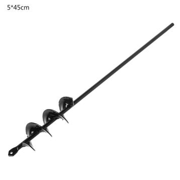 Plantenboor5 cm dia 45 lang boort 5cm dia, excl boormachine