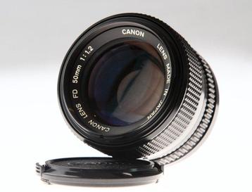 Canon Lens FD 1:1,2/50mm Objectif principal