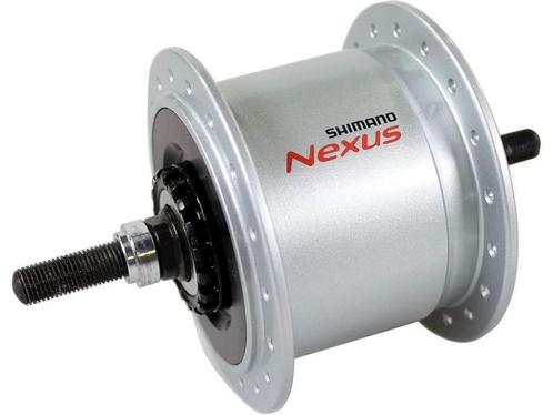 Shimano Naafdynamo Dh-c6000-2r Zilver, Fietsen en Brommers, Fietsonderdelen, Nieuw, Verzenden