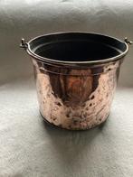 Emmer (2) - Melkemmer: koper; Grape: ijzer - Melkemmer en, Antiek en Kunst