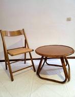 Salontafel (2) - Bamboe, Hout, wenen stro - Salontafel en