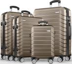 Kofferset - 4 delig - Trolley - Reiskoffer set - Rosegoud -, Verzenden, Nieuw