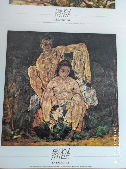 Egon Schiele - ImpronteEdizioni - Egon Schiele 6 x stampe -, Antiek en Kunst, Kunst | Tekeningen en Fotografie