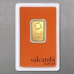 10 gram - Goud .999 - Valcambi - Verzegeld en met, Postzegels en Munten