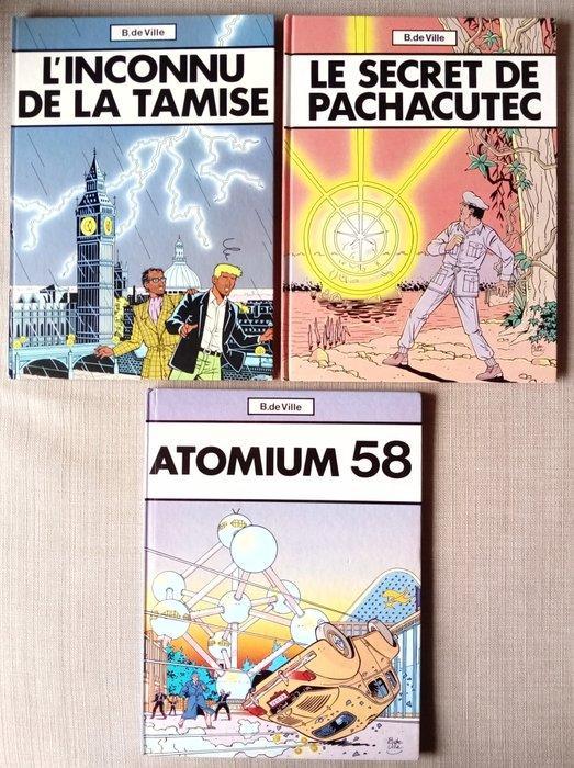 LInconnu de la Tamise T1 à T3 + Les Aventures de Scott, Livres, BD