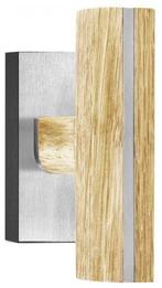 Draaikiepgarnituur PIET BOON PBT22DK mat rvs/eikenhout, Nieuw, Overige materialen, Klink of Kruk