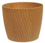Bloempot Bloemenvaas Mika Eco Natural Wood 13 cm, Nieuw