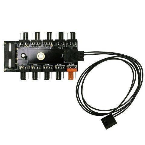 1 To 10-Way Fan Controller Splitter Hub Molex, Computers en Software, Overige Computers en Software