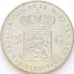 Nederland. Willem III (1849-1890). 2 1/2 Gulden 1874