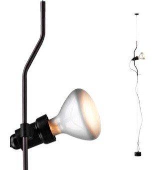 Flos - Achille Castiglioni - Lamp - Dimbare zwarte beugel -, Antiek en Kunst, Antiek | Verlichting