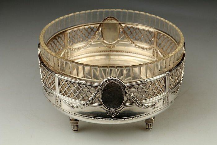Taartstandaard - .800 zilver, Antiek en Kunst, Antiek | Zilver en Goud