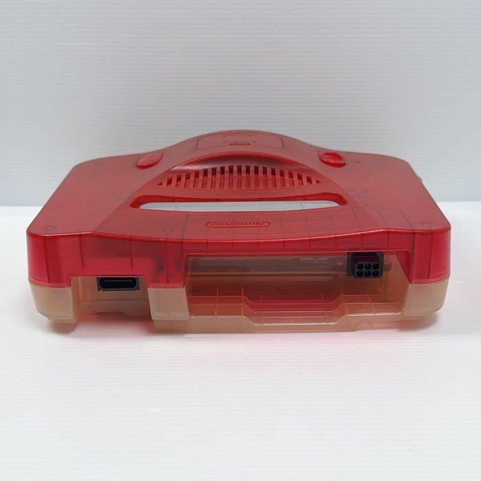 Nintendo - Nintendo 64 - Nintendo 64 Clear Red Console Set, Games en Spelcomputers, Spelcomputers | Overige Accessoires