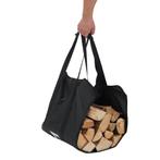 Lendo Online Sac à bûches 95x44 cm Oxford 600D Noir, Jardin & Terrasse