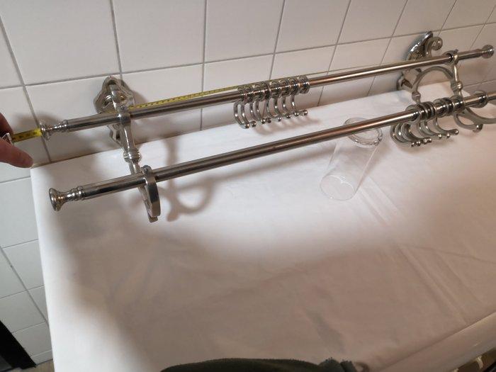 Kapstok - Chroom - Art deco Trein kapstok, Antiek en Kunst, Curiosa en Brocante