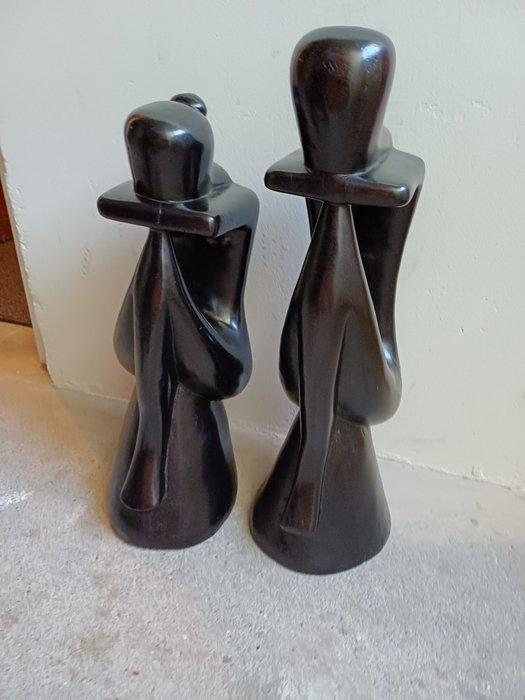 Grote Afrikaanse Beelden - Figuursnijwerk - Senegal (Zonder, Antiek en Kunst, Kunst | Niet-Westerse kunst