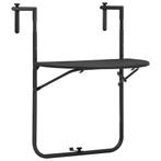 vidaXL Balkontafel hangend 60x64x83,5 cm rattan-look, Verzenden, Nieuw