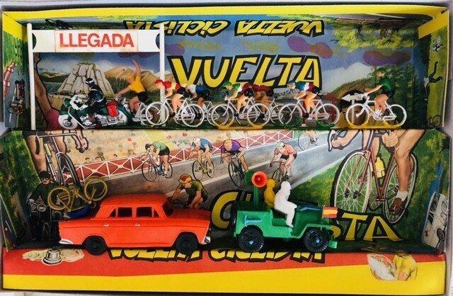 Belle boite Vuelta sotorres + 1965 cycliste wielrenner -, Antiquités & Art, Antiquités | Autres Antiquités