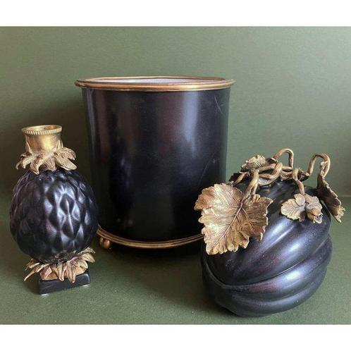 G&C Interiors - Kandelaar (3) - Brons, Porselein -, Antiek en Kunst, Curiosa en Brocante