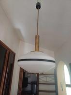 nello stile di Stilnovo - Lampe à suspendre - verre opalin, Antiek en Kunst