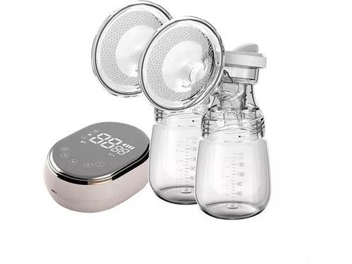 Fuegobird Elektrische Borstkolf - 2x180ml Babyflessen - Roze, Huis en Inrichting, Woonaccessoires | Overige, Nieuw, Verzenden