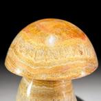 SANS PRIX AU ENCHÈRES - Sculpture en champignon en agate de