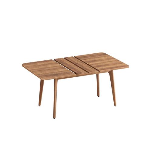 Bruine Uitschuiftafel â Topdeal! | Retour Deal | 40% Ko., Huis en Inrichting, Tafels | Eettafels, Rechthoekig, Nieuw, Overige materialen