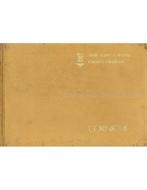 1976 ROLLS ROYCE / BENTLEY CORNICHE INSTRUCTIEBOEKJE ENGELS, Ophalen of Verzenden