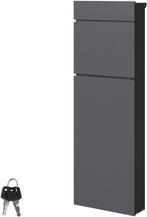 Brievenbus  - Wandbrievenbus - Vrijstaand - Antraciet - ML-D, Tuin en Terras, Verzenden, Nieuw