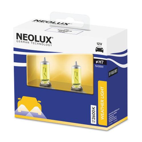 Neolux H7 Halogeen Lamp Geel 12V 55W PX26d 2 Stuks, Auto-onderdelen, Verlichting, Ophalen of Verzenden