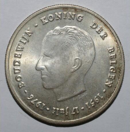 Belgique Belgie 250 Francs 1976 Baudouin Flaemische Legende, Timbres & Monnaies, Monnaies | Europe | Monnaies non-euro, Envoi