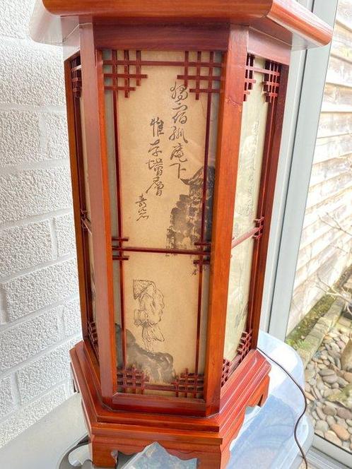 verre et bois - Chine - Fin du XXe siècle, Antiek en Kunst, Antiek | Overige Antiek