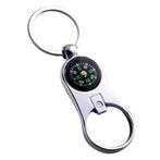 Fako Bijoux® - Sleutelhanger Flesopener - Kompas -, Verzamelen, Verzenden, Nieuw