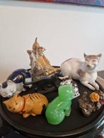 Franklin Mint - Figuur - Collection de chats (8) - Verguld