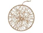 Metalen ring met Jute web 30 cm per stuk, Nieuw