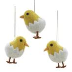 Paaskuikens Hangdecoratie 3st, Verzenden, Nieuw