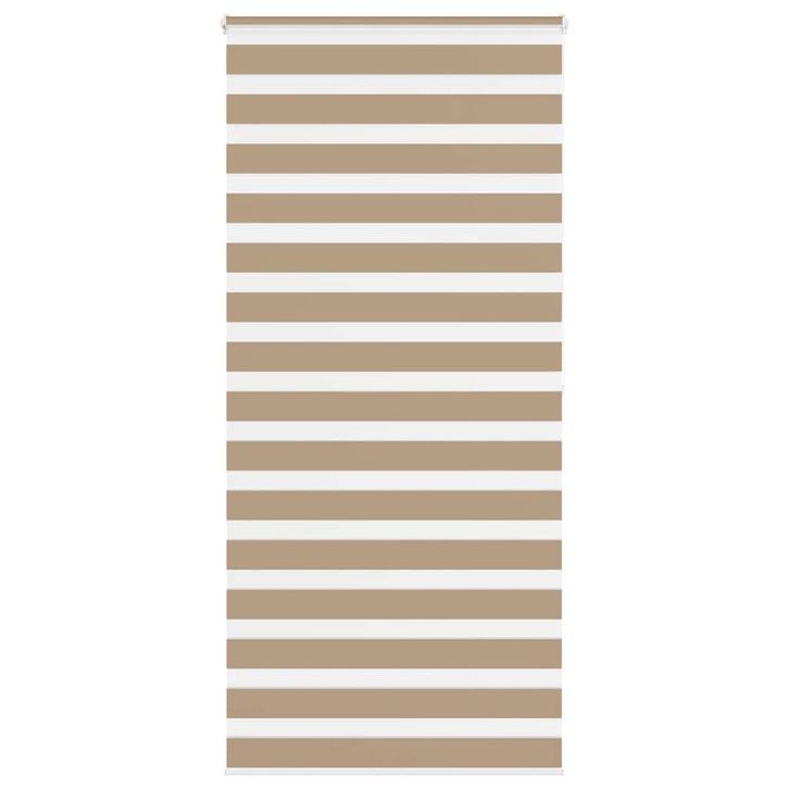 vidaXL Zebra Blind 105x200 cm stofbreedte 100,9 cm polyester, Huis en Inrichting, Stoffering | Gordijnen en Lamellen, Nieuw, Verzenden