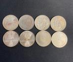 Allemagne. Collection of Eight 5 Mark Coins - Total 90g