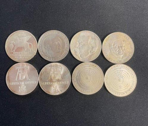 Allemagne. Collection of Eight 5 Mark Coins - Total 90g, Postzegels en Munten, Munten | Europa | Niet-Euromunten