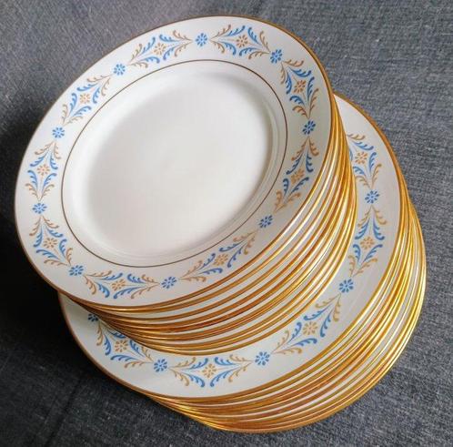Richard Ginori - Tafelservies (20) - 24 kt goud -, Antiek en Kunst, Antiek | Meubels | Tafels
