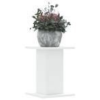 vidaXL Plantenstandaards 2 st 30x30x40 cm bewerkt hout wit, Tuin en Terras, Verzenden, Nieuw