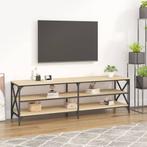 vidaXL Tv-meubel 160x40x50 cm bewerkt hout sonoma, Huis en Inrichting, Kasten |Televisiemeubels, Verzenden, Nieuw