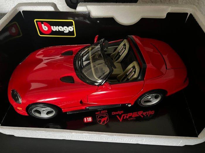 Bburago 1:18 - Modelauto - Dodge Viper RT/10 (1992), Hobby en Vrije tijd, Modelauto's | 1:5 tot 1:12
