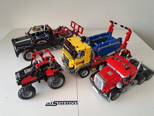 Lego Set - Technic - 4x Voertuig, Kinderen en Baby's, Speelgoed | Duplo en Lego