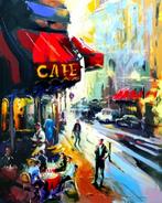 Jurij Frey - Café , Paris (Collection 2025), Antiek en Kunst