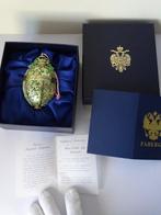 Figure - Fabergé style - Imperial ornament Egg -Certificate