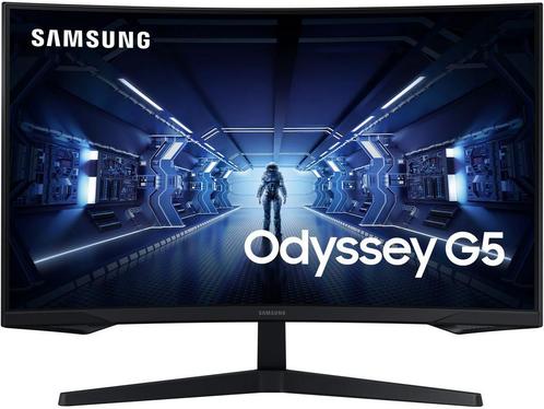 Samsung Odyssey Gaming Monitor G5 27 inch (C27G55TQBU) Zwart, Computers en Software, Monitoren, Zo goed als nieuw, Verzenden
