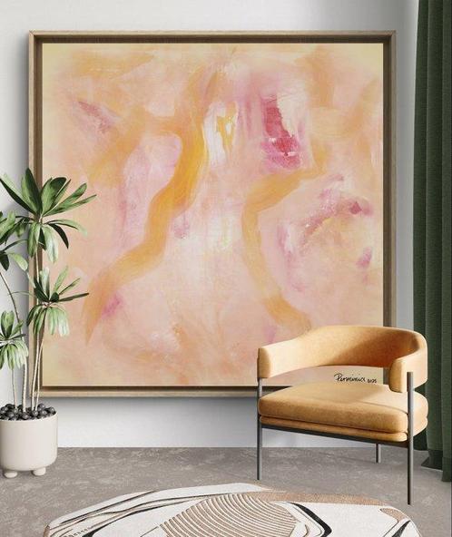 Pirminia - Cream Deluxe, Antiek en Kunst, Kunst | Schilderijen | Modern
